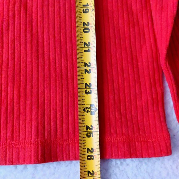 Abercrombie & Fitch Orange Muscle Ribbed Sweatshirt Men's Sz M Y2K Vintage NOS - Picture 13 of 16